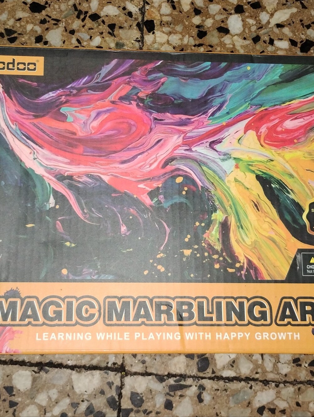 Magic Marbling Art Kit - Colorful Home Art